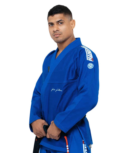 Kimono BJJ (GI) tatami elements superlite - Blue - white belt included