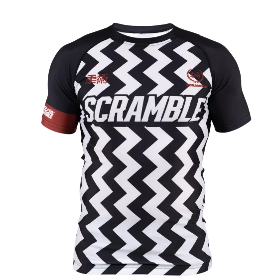 Scramble Ranked Rashguard V5- Black