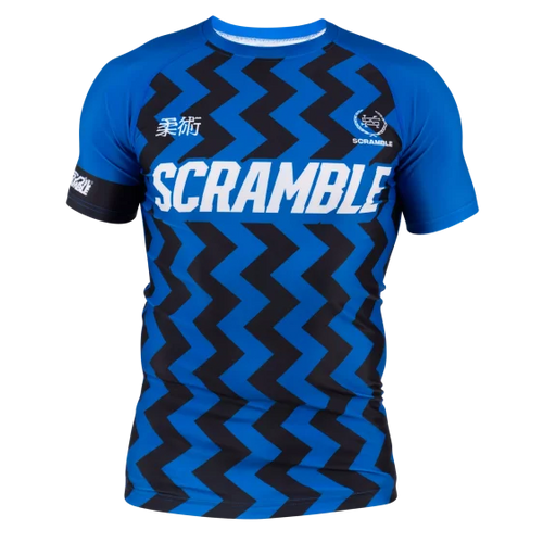 Scramble Ranked Rashguard V5- Blau