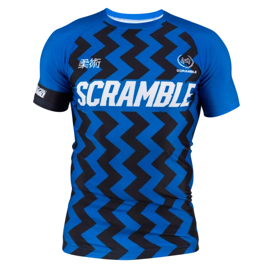 Scramble Ranked Rashguard V5- Blau