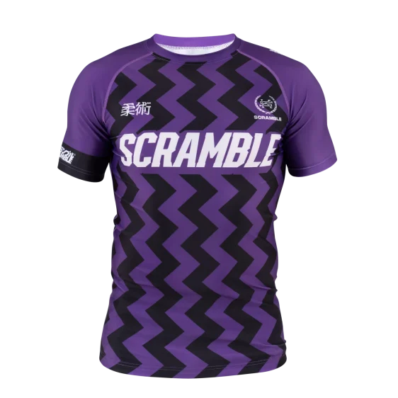 Scramble Ranked Rashguard V5- Purple