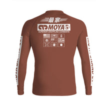 Lade das Bild in den Galerie-Viewer, Rashguard Moya 24 LS - Braun
