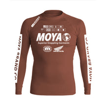 Lade das Bild in den Galerie-Viewer, Rashguard Moya 24 LS - Braun
