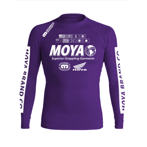 Rashguard Moya 24 LS- Purple