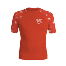 Lade das Bild in den Galerie-Viewer, Love X Hate Red SS Rashguard
