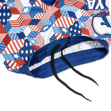 Lade das Bild in den Galerie-Viewer, Moya Starts &amp; Stripes Training Shorts- Weiss
