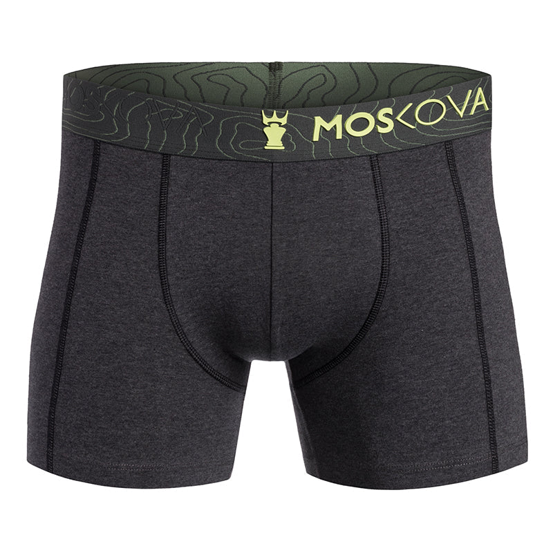 Boxer Moskova M2 Cotton - Heather Charcoal