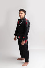 Load image into Gallery viewer, Kimono Try Hard- Black Red Demon
