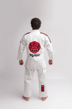 Load image into Gallery viewer, Kimono Try Hard- White Red Demon
