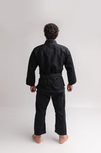 Lade das Bild in den Galerie-Viewer, Kimono basic Try Hard- schwarz
