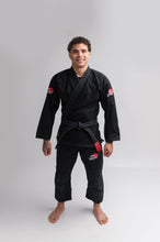 Lade das Bild in den Galerie-Viewer, Kimono basic Try Hard- schwarz
