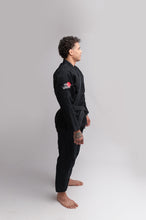 Lade das Bild in den Galerie-Viewer, Kimono basic Try Hard- schwarz
