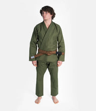 Load image into Gallery viewer, Kimono BJJ (GI) Progress The Academy- Forest Green- White belt included
