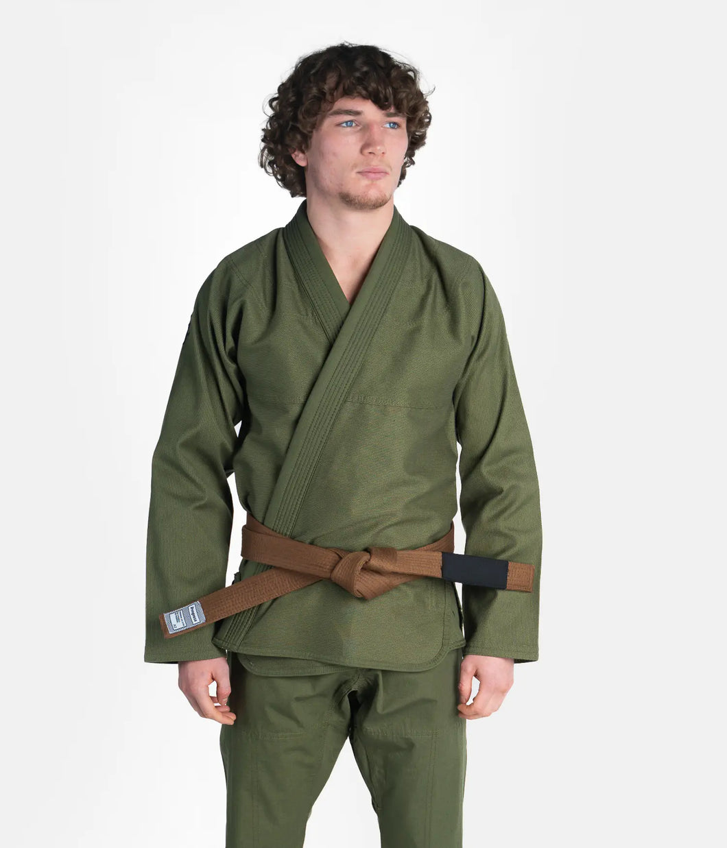 Kimono BJJ (GI) Progress The Academy- Forest Green- White belt included