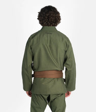 Load image into Gallery viewer, Kimono BJJ (GI) Progress The Academy- Forest Green- White belt included
