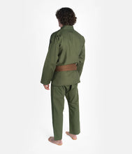 Load image into Gallery viewer, Kimono BJJ (GI) Progress The Academy- Forest Green- White belt included
