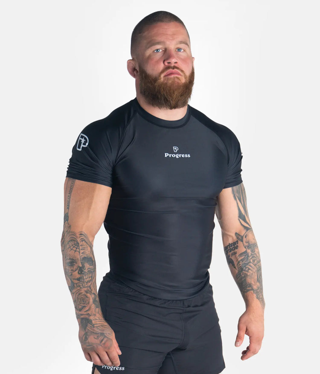 Progress Academy Rashguard- Schwarz