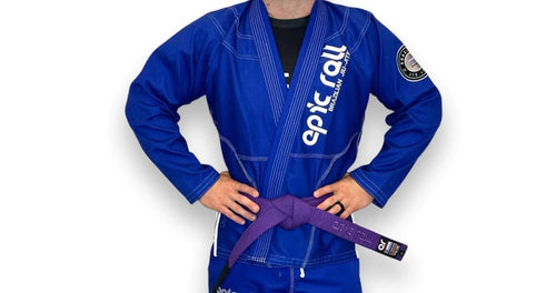 Kimono (BJJ) Epic Roll -Wettbewerb Blau