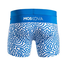 Load image into Gallery viewer, Boxer Moskova M2 Cotton - Labyrinthe Blue
