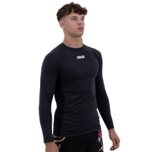 Lade das Bild in den Galerie-Viewer, Meerkatsu Shinobi Compression Top Long Sleeve- Schwarz
