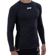 Lade das Bild in den Galerie-Viewer, Meerkatsu Shinobi Compression Top Long Sleeve- Schwarz
