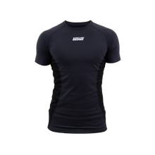 Load image into Gallery viewer, Meerkatsu Shinobi Compression Top Short Sleeve- Black

