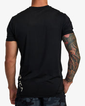 Load image into Gallery viewer, VA Sport Vent - Short manga top for men -black
