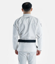 Lade das Bild in den Galerie-Viewer, Kimono BJJ (GI) Fortschritt der Akademie-Weiß-Weiß-Gürtel inklusive
