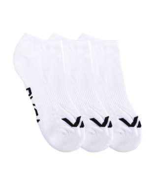 3 RVCA VA Sport Package Super No-Show-White