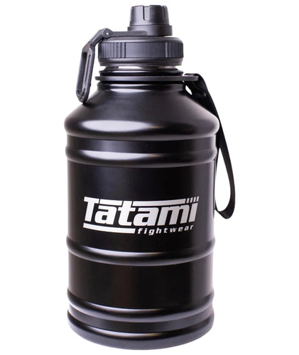 Metallwasserflasche 2,2 l- schwarz