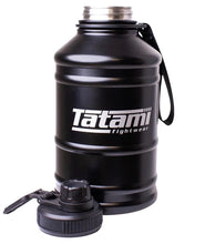 Lade das Bild in den Galerie-Viewer, Metallwasserflasche 2,2 l- schwarz
