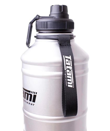 Metallwasserflasche 2,2 l- grau