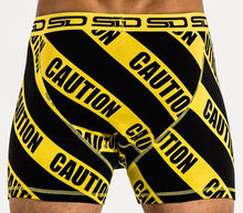 Load image into Gallery viewer, Smuggling Duds Boxer Shorts - Caution - StockBJJ
