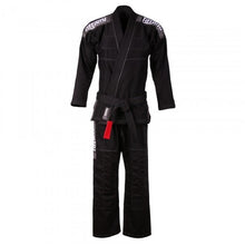 Load image into Gallery viewer, Tatami Nova + Plus BJJ Gi - Negro - CINTURÓN BLANCO INCLUIDO - StockBJJ
