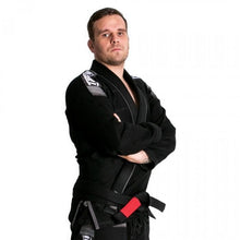 Load image into Gallery viewer, Tatami Nova + Plus BJJ Gi - Negro - CINTURÓN BLANCO INCLUIDO - StockBJJ
