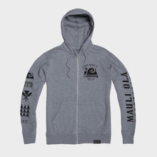 Lade das Bild in den Galerie-Viewer, Moya Brand Mauli Ola X Moya Tech Hoodie- Gris Oscuro - StockBJJ
