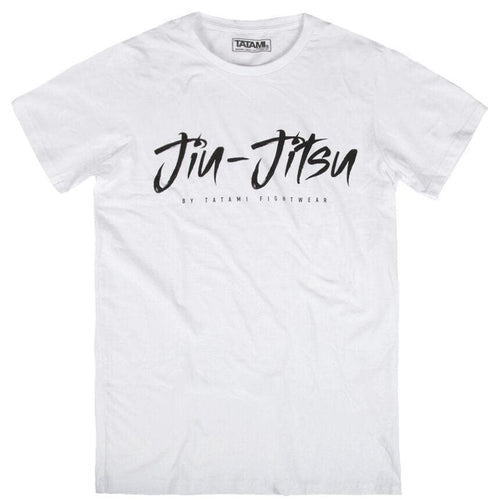 Tatami Jiu Jitsu Signature T-Shirt-Blanco