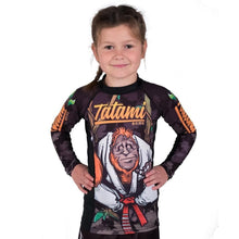 Load image into Gallery viewer, Tatami Kid`s Hang Loose Orangutang Rash Guard - StockBJJ
