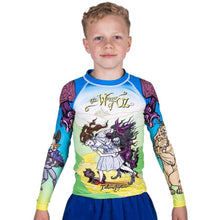 Load image into Gallery viewer, Tatami Kid`s Meerkatsu Whizzer Of Oz Rash Guard - StockBJJ
