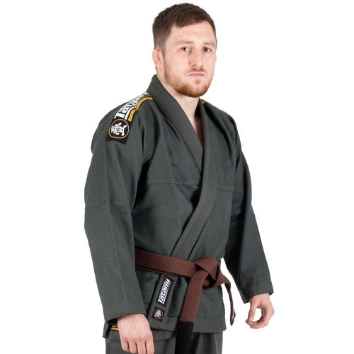 Kimono BJJ (GI) tatami nova absolute - kaki - white belt included