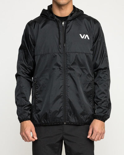 Hexstop-Schwarz-RVCA-Jacke