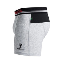 Load image into Gallery viewer, Boxer Moskova M2 Algodón - Heather Grey Stripe - StockBJJ
