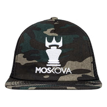 Load image into Gallery viewer, Corpo Trucker MOSKOVA- Camo- Negro - StockBJJ
