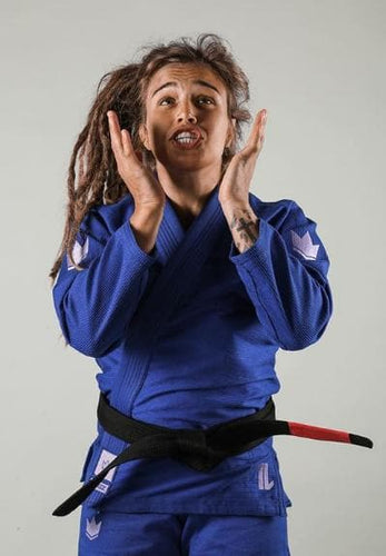 Kimono BJJ (GI) Kingz The One Womens- Blue-White Cinturon included
