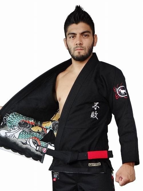 Kimono BULLTERRIER Jiu Jitsu Gi Fuhai - Negro - StockBJJ