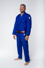 Lade das Bild in den Galerie-Viewer, Kimono Kingz The One- Azul- CINTURON BLANCO INCLUIDO - StockBJJ
