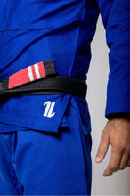 Lade das Bild in den Galerie-Viewer, Kimono Kingz The One- Azul- CINTURON BLANCO INCLUIDO - StockBJJ
