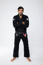 Lade das Bild in den Galerie-Viewer, Kimono Kingz The One- Negro- CINTURON BLANCO INCLUIDO - StockBJJ
