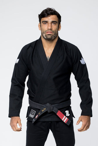 Kimono BJJ (Gi) Kingz The One- Schwarz - WEIßER GÜRTEL ENTHALTEN