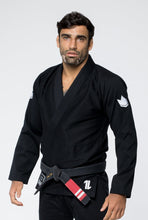 Lade das Bild in den Galerie-Viewer, Kimono Kingz The One- Negro- CINTURON BLANCO INCLUIDO - StockBJJ
